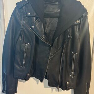 Blank NYC Black Leather Jacket
